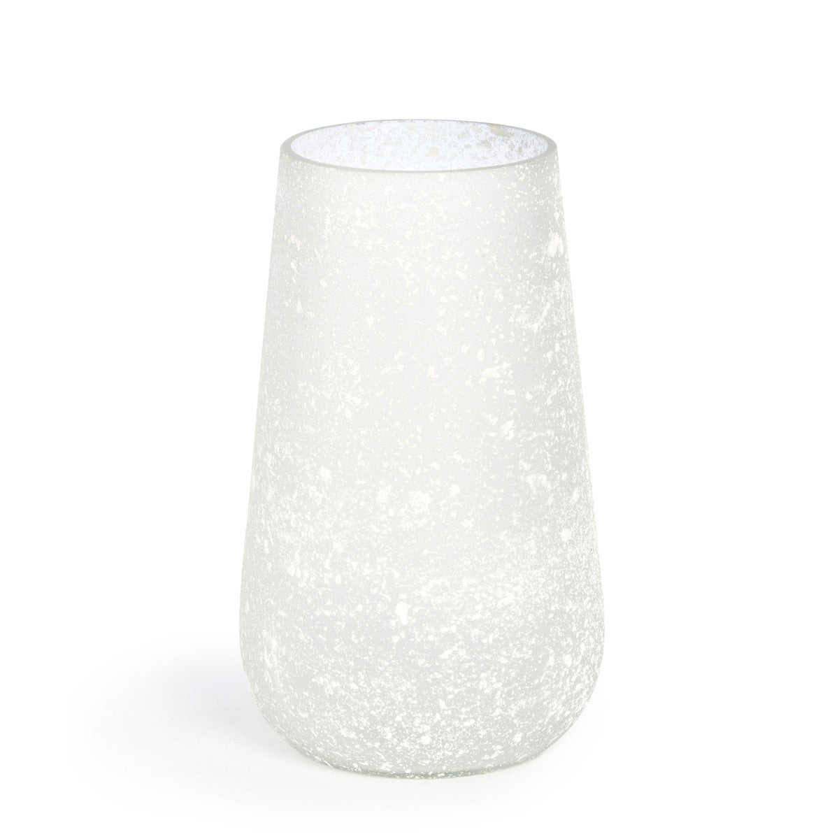 Large Halcyon Frosted Glass Vase