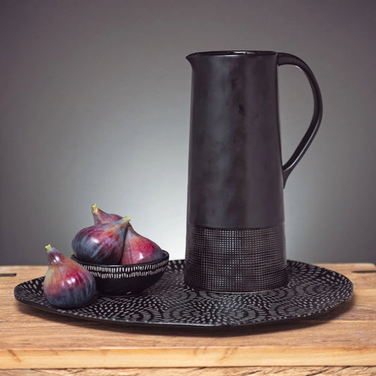 Black Mason Pitcher