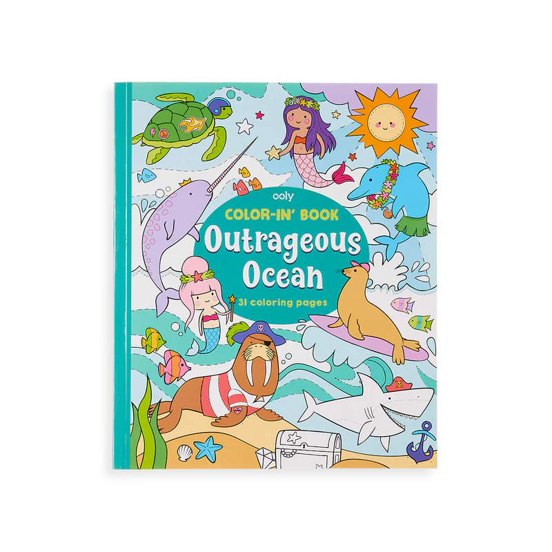 Outrageous Ocean Coloring Book