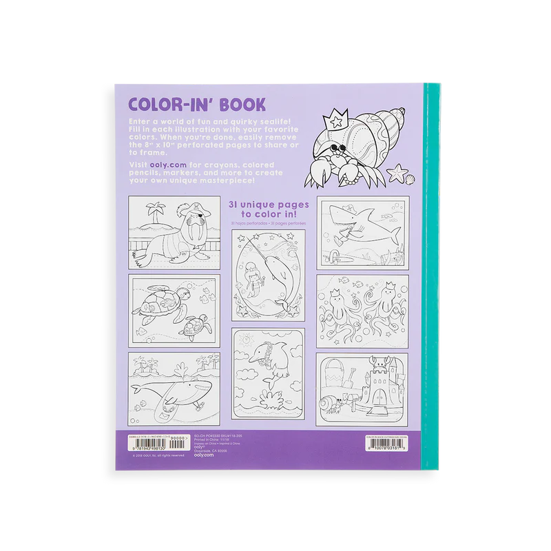 Outrageous Ocean Coloring Book