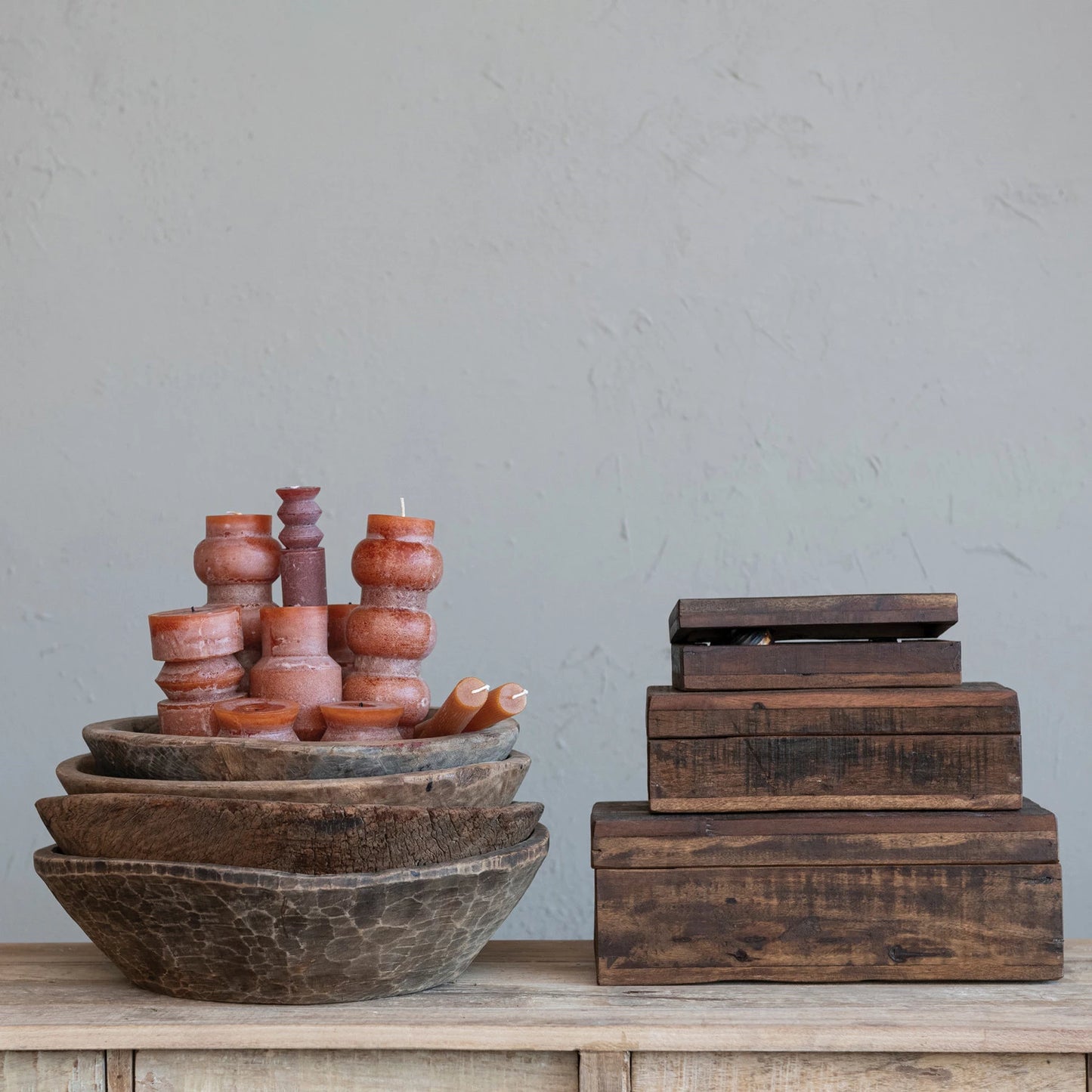 Reclaimed Wood Boxes