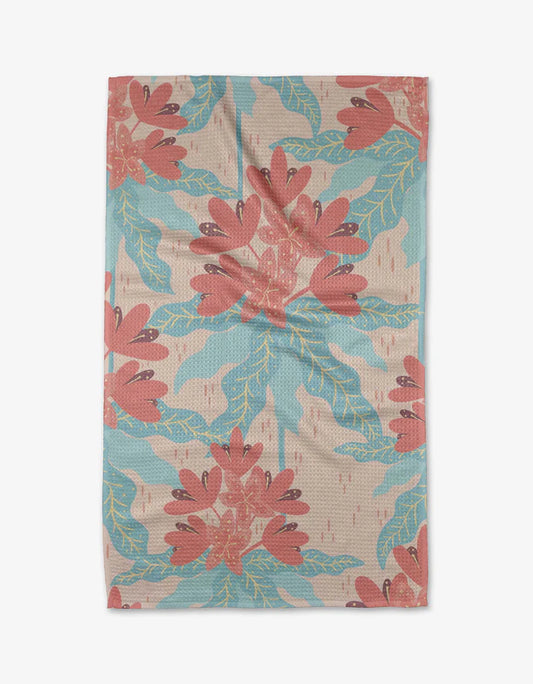 Rhododendron Kitchen Tea Towel