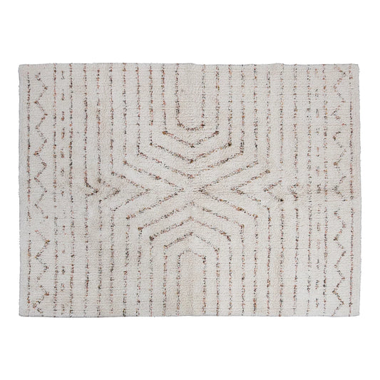 Stonewashed Cotton Tufted Rug