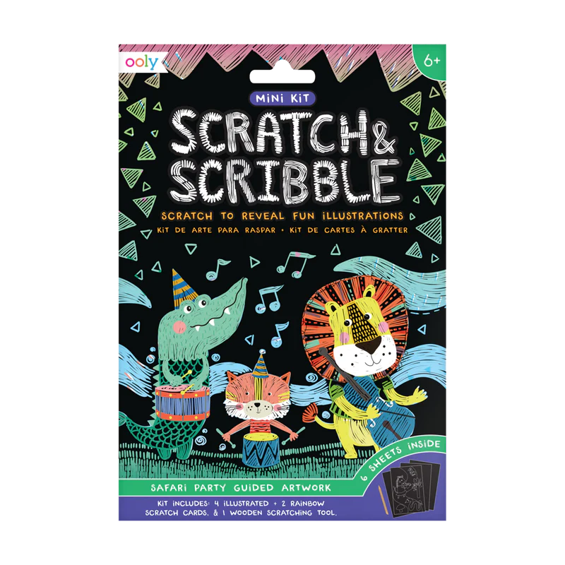 Safari Scratch and Scribble Pad