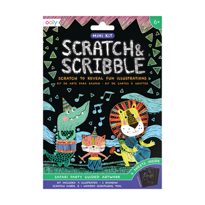 Safari Scratch and Scribble Pad