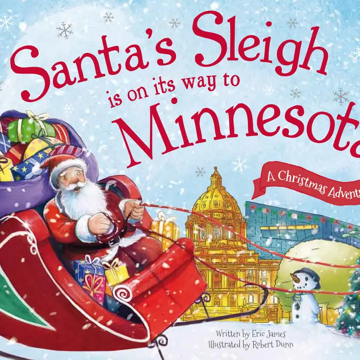 Santa's Sleigh is on its way to Minnesota