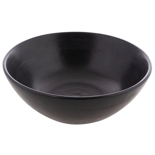 Small Black Wood Salad Bowl