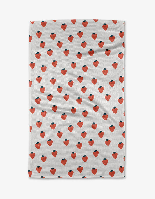 Strawberry Love Kitchen Tea Towel