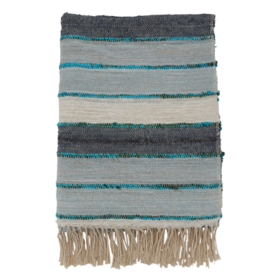 Multi Stripe Throw