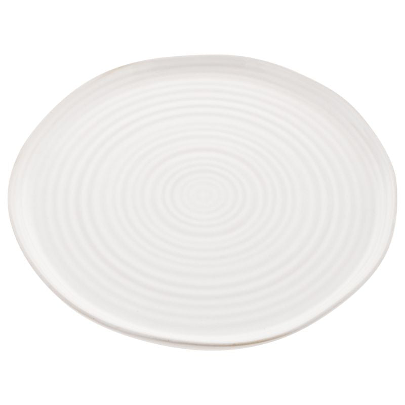 Sedona White Dinner Plate