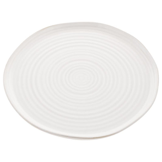 Sedona White Dinner Plate