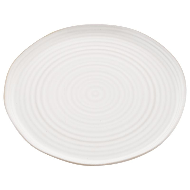 Sedona White Salad Plate