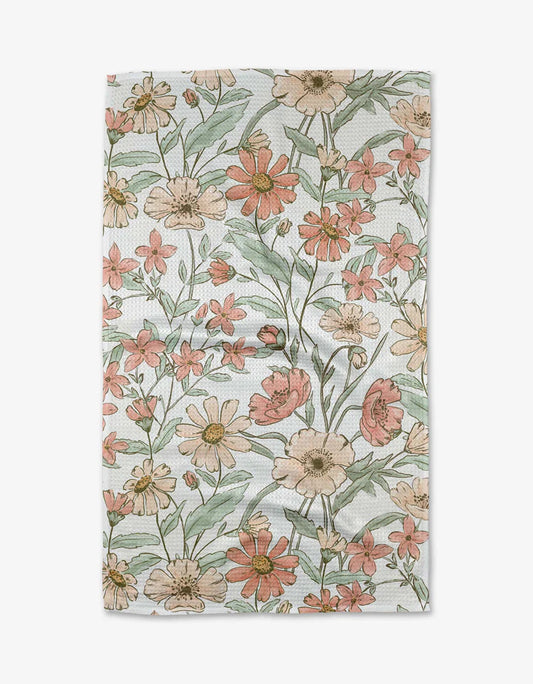 Wildflower Whisper Kitchen Tea Towel