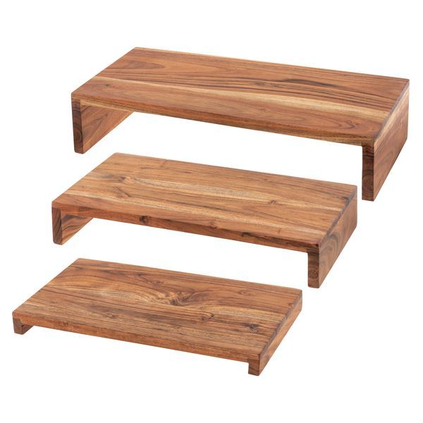 Wodden Risers Wood Nesting Risers – The Mix