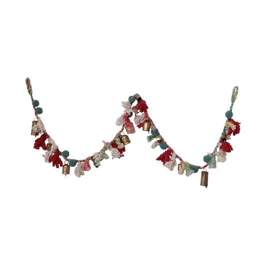 Handmade Wool & Cotton Blend Garland