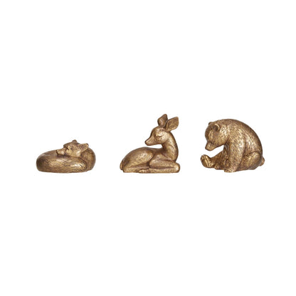 Antique Gold Resin Animal