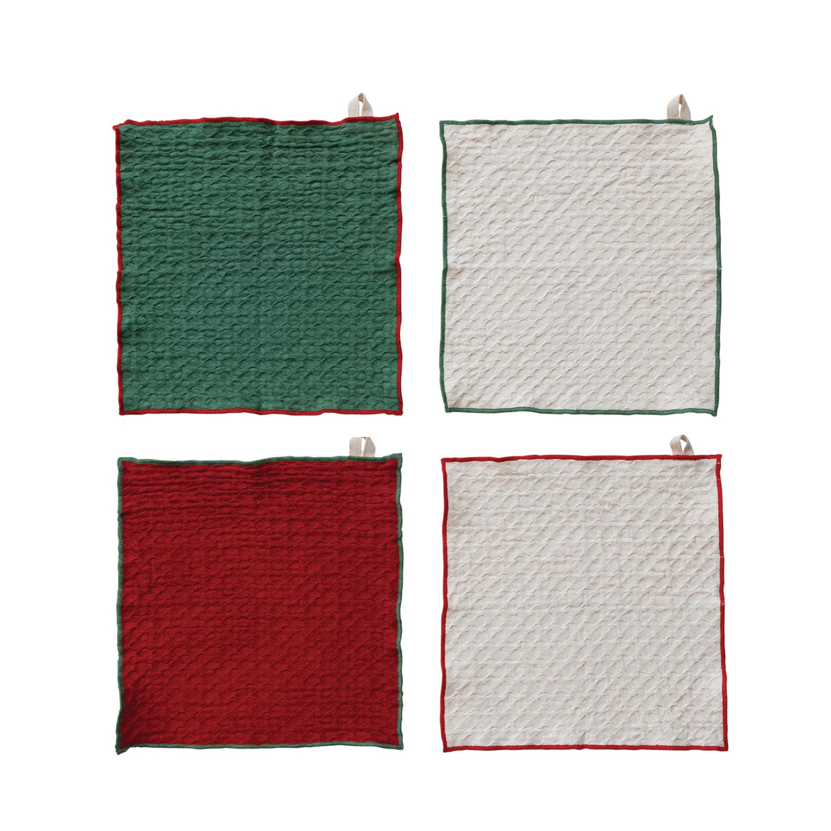Waffle Weave Dish Cloths