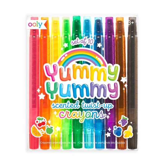 Yummy Yummy Scented Twist-Up Crayons