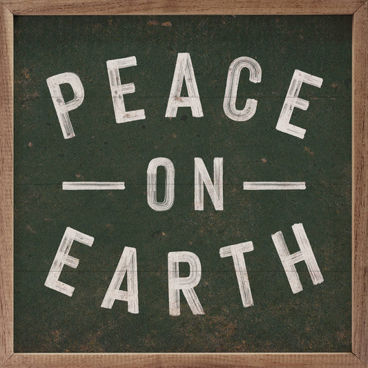 Green Peace On Earth Sign