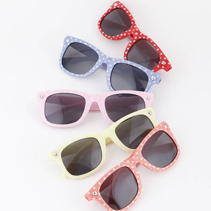 Kids Heart Dot Sunglasses