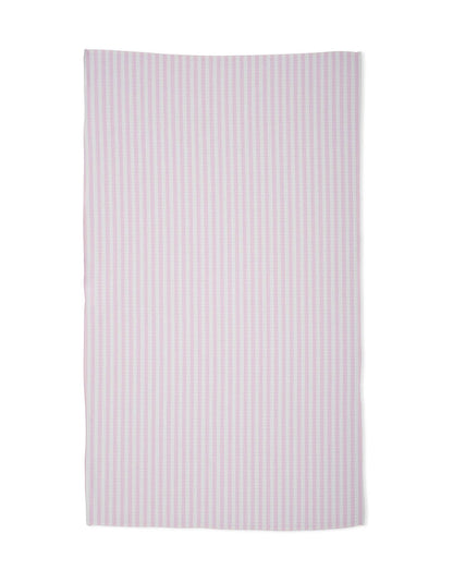 Summer Stripe Pink Kitchen Tea Towel