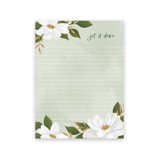 Magnolia Lined Notepad