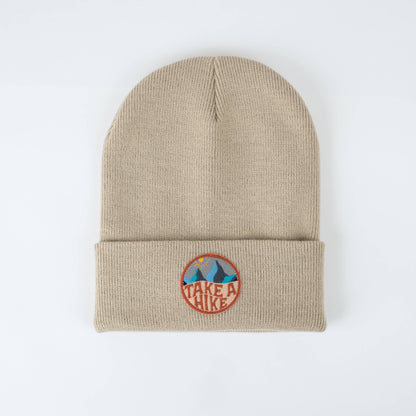 Take A Hike Sand Beanie