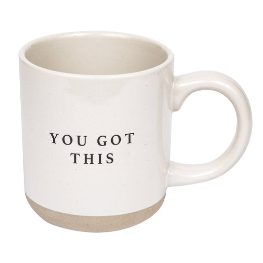 You Got This Stoneware Coffee Mug