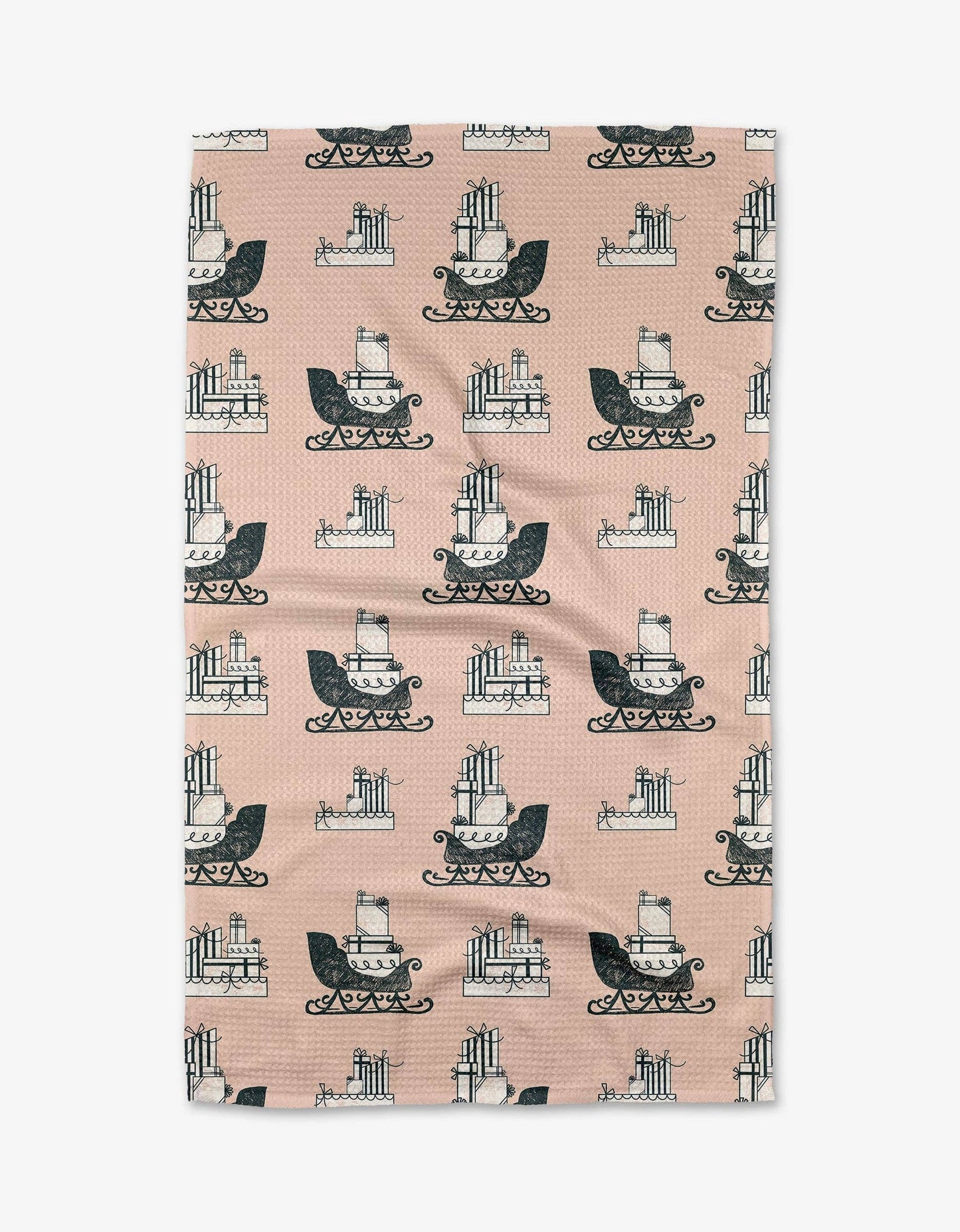 Dashing Through the Snow Kitchen Tea Towel