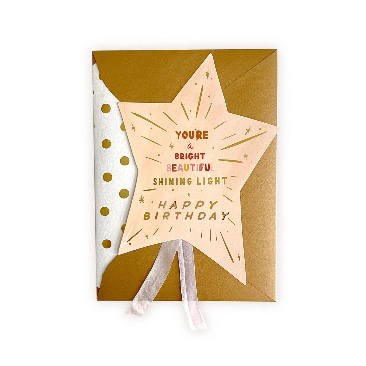 You are a Shining Light Happy Birthday Card