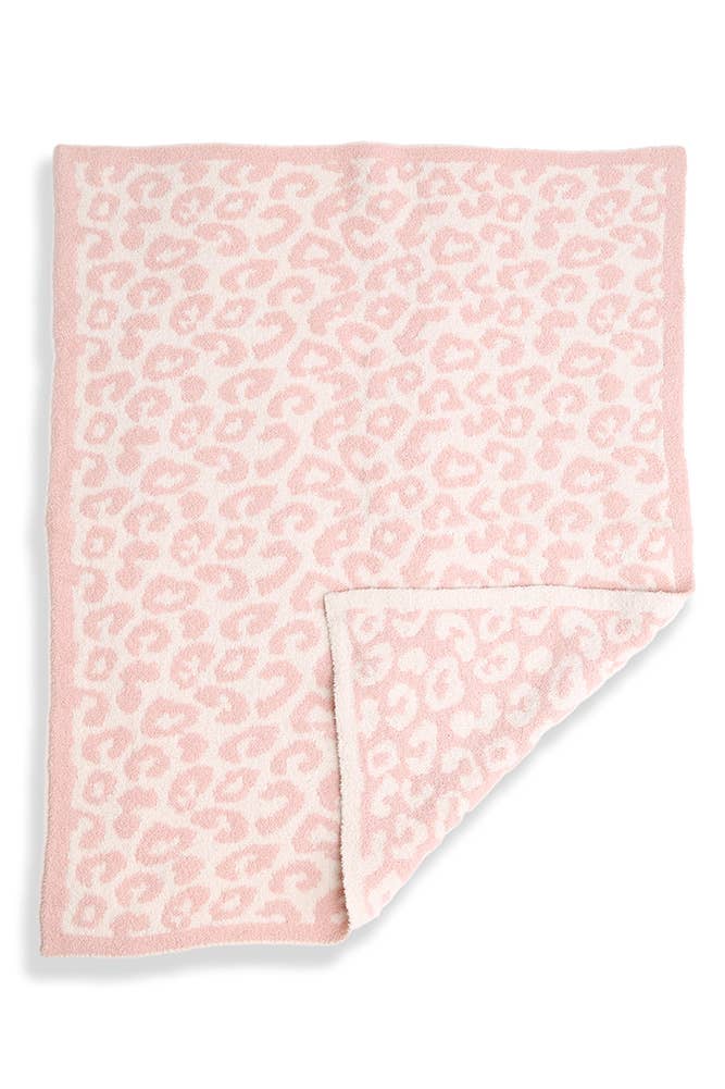 Pink Luxury Kids Throw Blanket