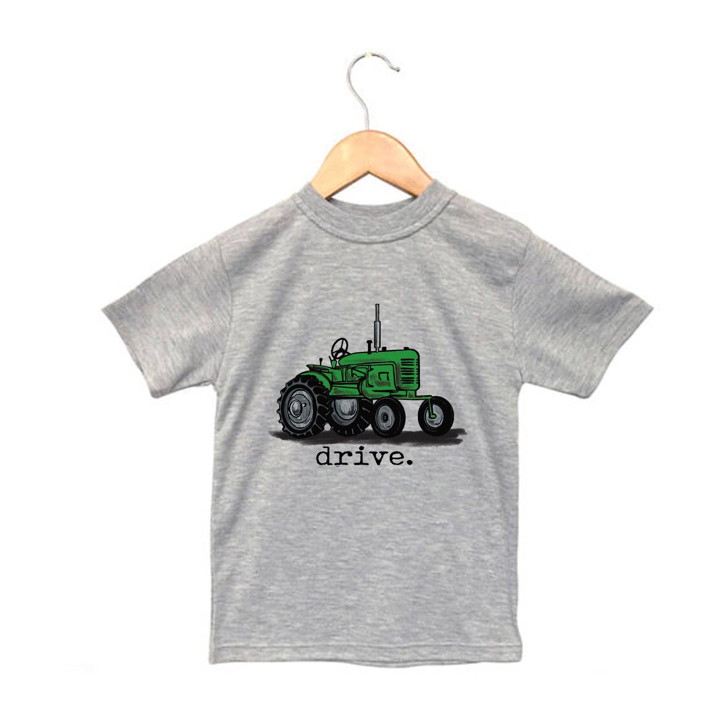 "Drive" Green Tractor Tee