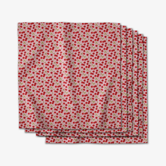 Cheery Cherries Dinner Napkin Set