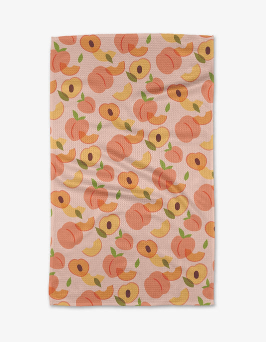 Peaches Kitchen Tea Towel