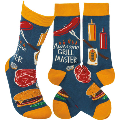 Awesome Grill Master Socks